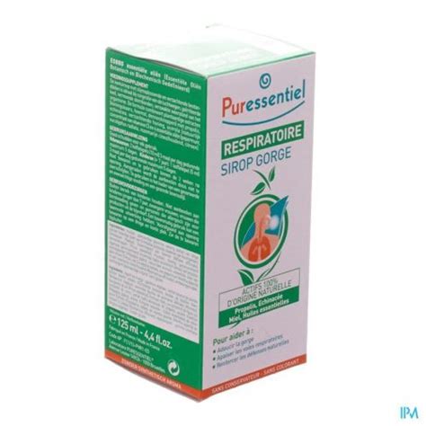 Puressentiel Respiratoire Sirop Gorge Ml Pharmamarket