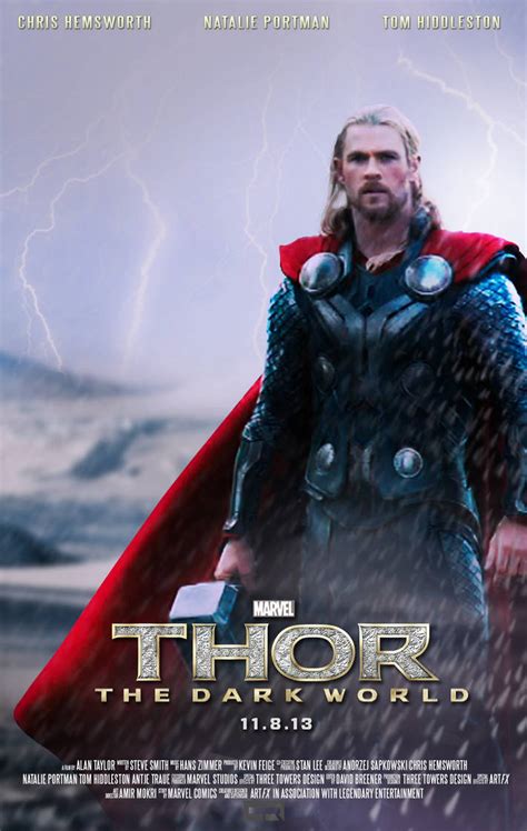 thor  dark world  poster  crost  deviantart
