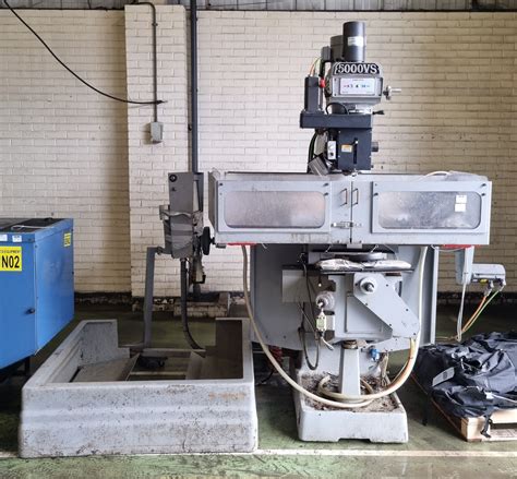 Europa Milltech Cnc 5000 Vs 2014 Turret Milling Machine 415v 3550