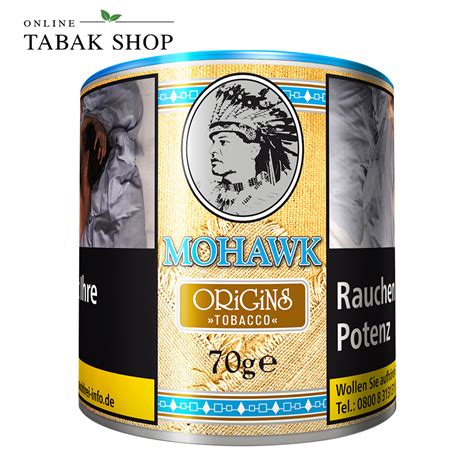 Mohawk Origins Tabak Ohne Zus Tze G Dose Kaufen