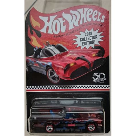 Hot Wheels Batmobile Collector Edition Shopee Malaysia