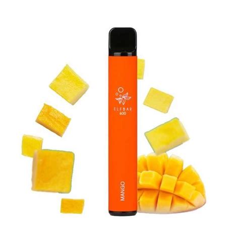 Elfbar X Mangue Cigarette Lectronique Jetable Mg Puff