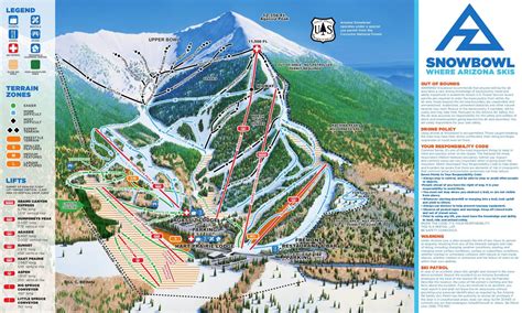 Arizona Snowbowl Ski Resort Guide Location Map And Arizona Snowbowl Ski