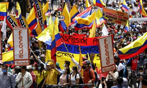 Colombia Vive Una Nueva Jornada De Manifestaciones Oviedopress