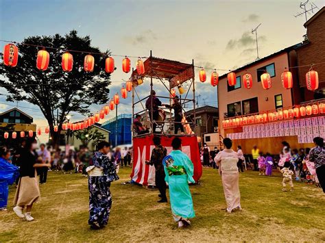 2023年07月22日（土）椿東町会納涼盆踊り大会へご挨拶に伺いました。 江戸川区立瑞江第二中学校pta 公式サイト