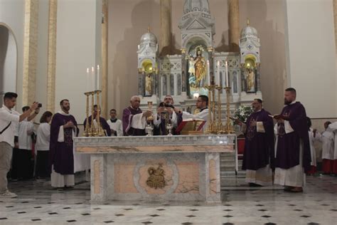 Padre Yago Ferreira Preside Sua Primeira Missa Na Par Quia S O Jos Do