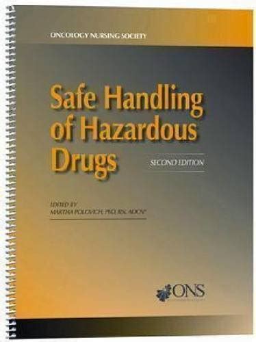 Safe Handling Of Hazardous Drugs 9781935864004 Iberlibro