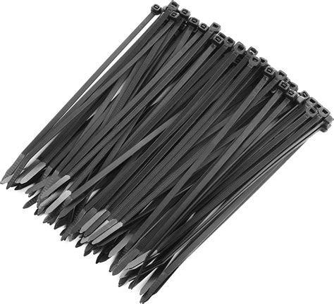 Cable Zip Ties 100 Piece 8 Ultra Strong Plastic Wire Ties