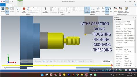 Mastercam Tutorial Cnc Turning Lathe Program Mastercam