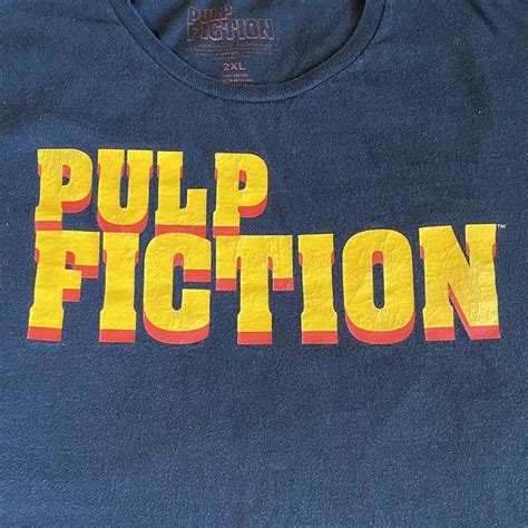 Pulp Fiction Licensed Movie Logo T Shirt 2020 2xl Gem