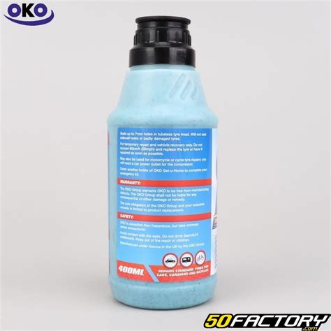 Liquide préventif anti crevaison Get U Home OKO 400ml Outillage