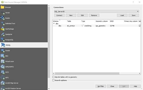 How To Open Ms Sql Server Spatial Table On Qgis Gis Tutorial