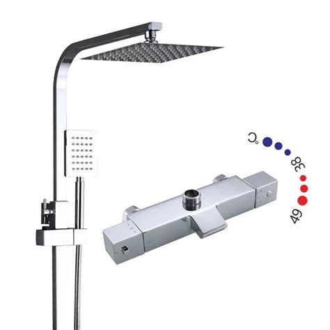 Thermostatic Shower Sets Hot And Cold Mixer Brass Faucet Bathtub Shower System Thermostatic