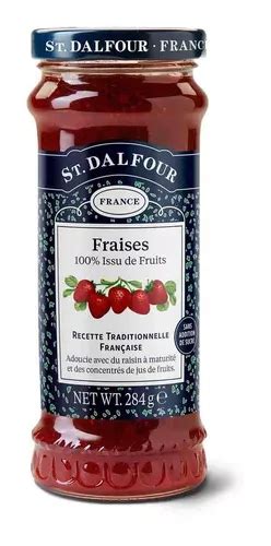 Geleia Francesa St Dalfour Morango Fraises 284 G Importada MercadoLivre