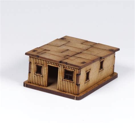 10mm Generic Shanty House C Model Kit Vital Ground Creative