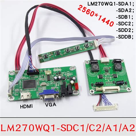 Lm270wq1 Sdc2 Controller Board Kit For 2560x1440 Led 30pins Lm270wq1 Sd