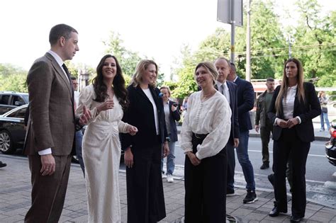 Supruga Predsednika Ukrajine Olena Zelenska U Poseti Beogradu Foto