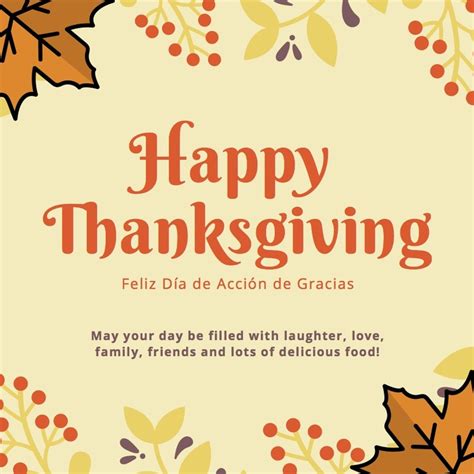 Happy Thanksgiving Feliz Día De Acción De Gracias Spanish Education Development Sed Center