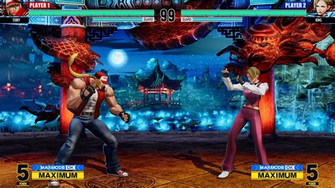 Terry Bogard VS King Hardest AI The King Of Fighters XV 4K60FPS