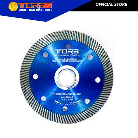 Jual TORA Mata Potong Keramik Batu Marmer Granit 4 Inch Turbo Wet Dry