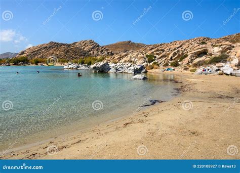 Kolymbithres Beach On Paros Island Cyclades Greece Editorial