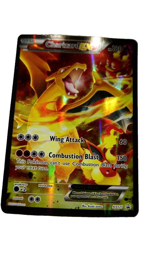 Pokemon Charizard Ex Full Art Holo Black Star Promo Xy Ebay