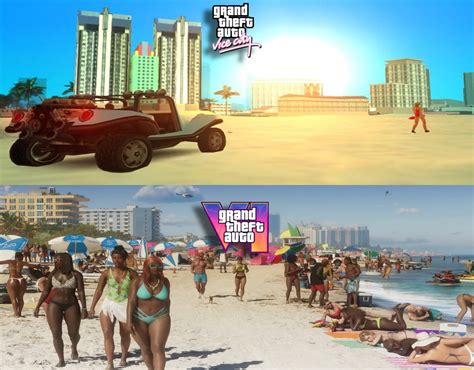 Graphics Comparison: GTA 6 Trailer vs. GTA Vice City (2002) - 🌇 GTA-XTREME