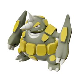 Rhyperior sprites gallery | Pokémon Database