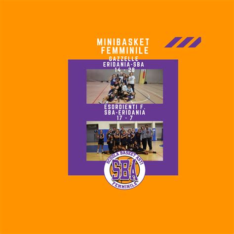 Weekend Minibasket Per La Sba Femminile Scuola Basket Asti