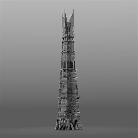 Stl File Tower Of Orthanc 🗽 ・3d Printable Model To Download・cults