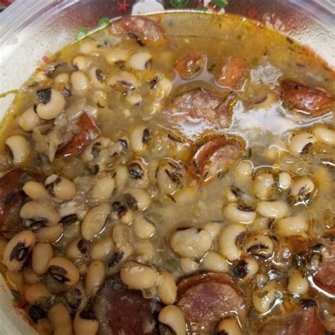 Smoked Sausage and Black-Eyed Peas