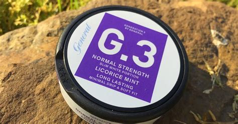 General G3 Licorice Mint White Discontinued Review 20 April 2015