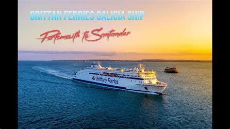 Galacia Ferry Brittany Ferries Portsmouth To Santander Crossing