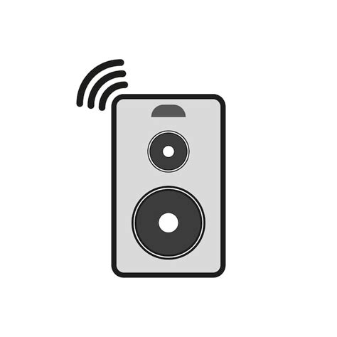 Premium Vector Audio Speakers Icon Vector Illustration Eps 10 Stock Image