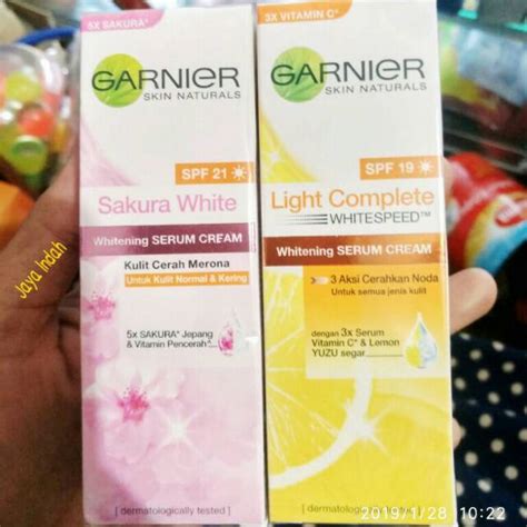 Jual Garnier Skin Natural Light Complete Atau Sakura White Shopee