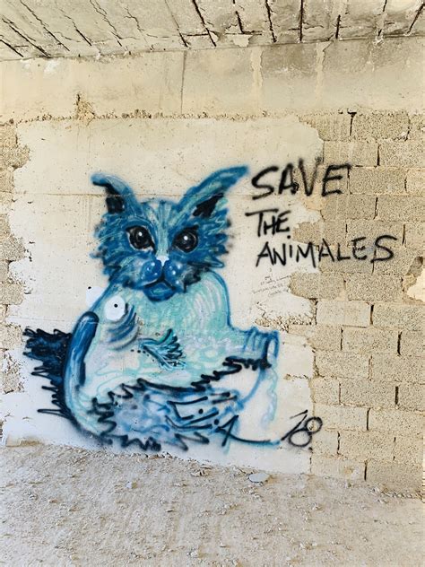 Save the Animals with Stunning Graffiti Art