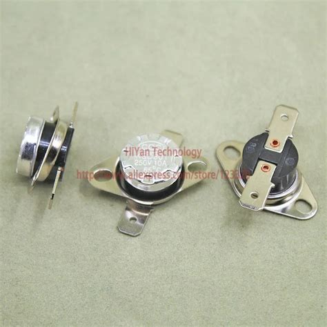 10pcs Lot KSD301 Thermostat Normally Close 65 Degrees Celsius