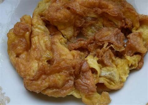 Resep Telur Dadar Crispy Oleh Dapur Renkganis Cookpad