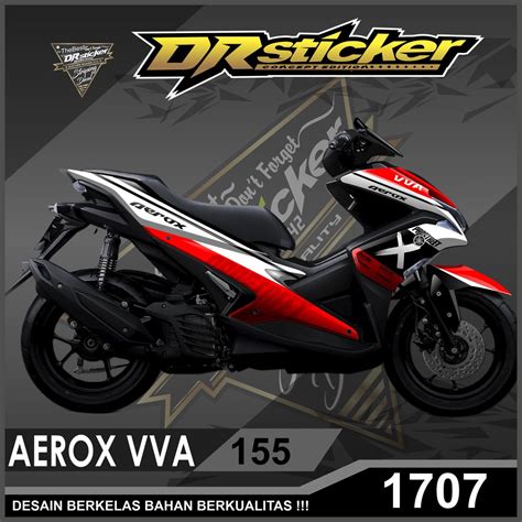 Jual Sticker Aerox Vva Fullbody Desain Prostreet Grafis Stiker