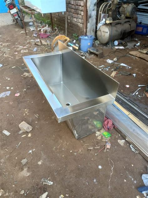 Custom Silver Stainless Steel Pot Wash Sink At Rs 16000 In Faridabad Id 23952594297