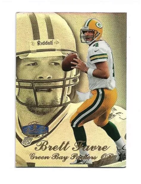 Flair Showcase R Fractor Brett Favre Green Bay Packers Qb Eur