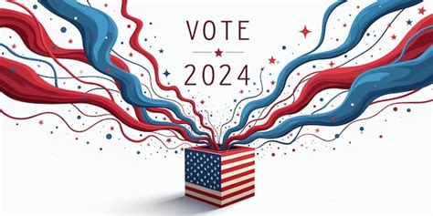 Conceptos De Las Elecciones De 2024 En Estados Unidos Imagen Generada Con Ia