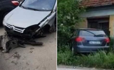 FOTO Vozač ispao iz auta Audi se zakucao u kuću Crna hronika BiH