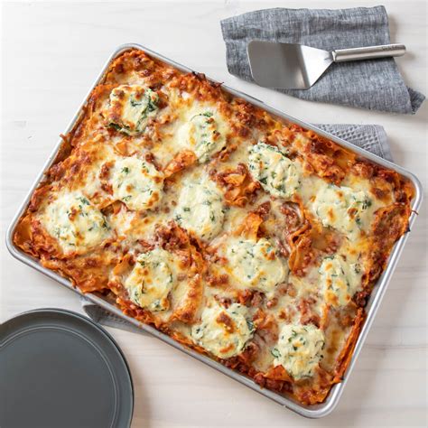 Sheet Pan Lasagna | Ready Set Eat