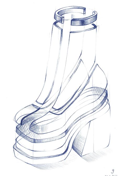 Shoe Study Sketches on Behance