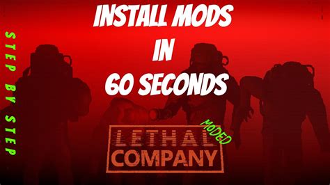 Lethal Company How To Install Mods Easily Youtube