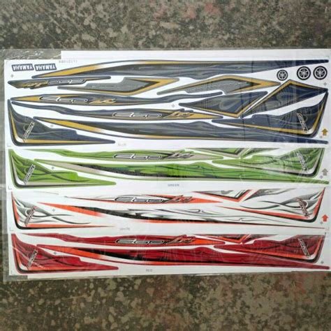 Body Sticker Stripe Strike Ego Lc Shopee Malaysia