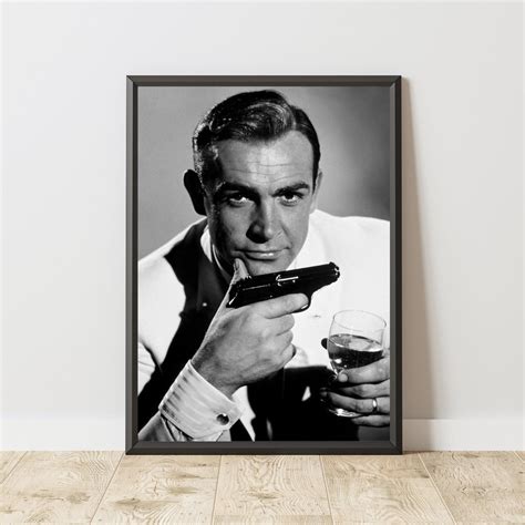 Sean Connery Poster Sean Connery Print Sean Connery Wall - Etsy