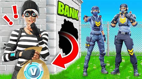 Cops Robbers Game Mode In Fortnite Youtube