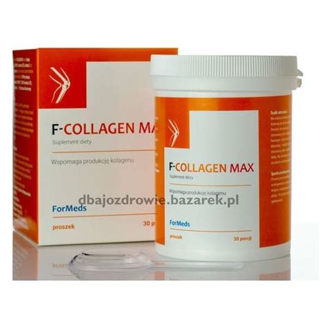 F Collagen Max Kolagen Witaminy K D I C Oraz Kwas Hialuronowy Formeds